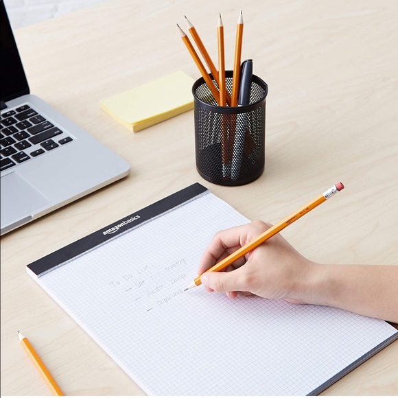 NWT Wood-Cased #2 HB Pencils, Yellow, Pack of 17 pencils. - Picture 4 of 5